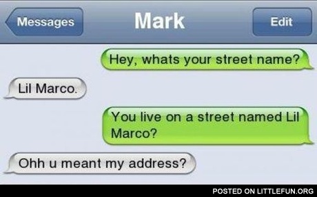 What's your street name?