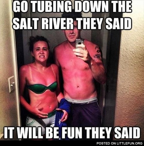 Be careful with tanning