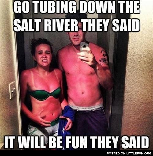 Be careful with tanning