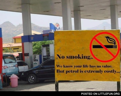 No smoking