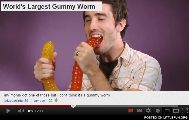World's largest gummy worm