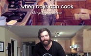 When boys can cook