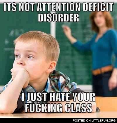 I just hate your class