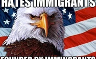 Hates immigrants