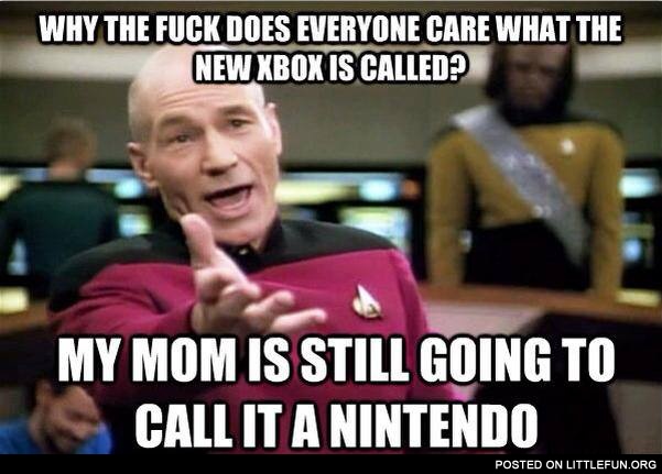 My Mom is still going to call it Nintendo