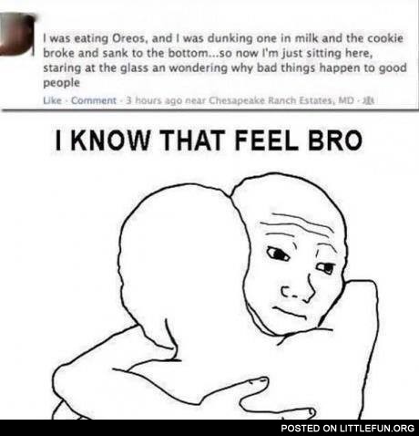 I know that feel bro