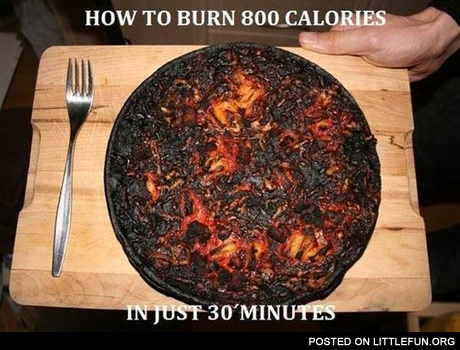 How to burn calories