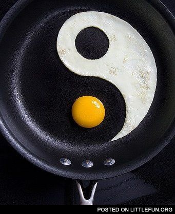 Ying Yang Egg