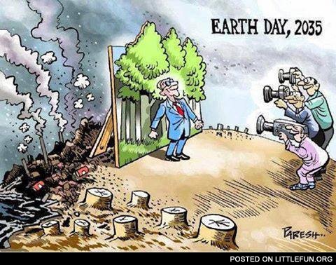 Earth day 2035
