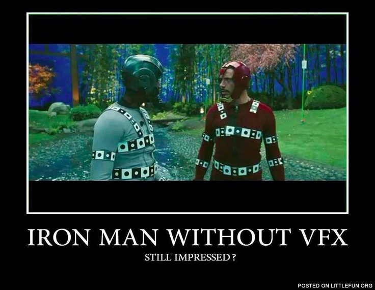Iron Man without VFX
