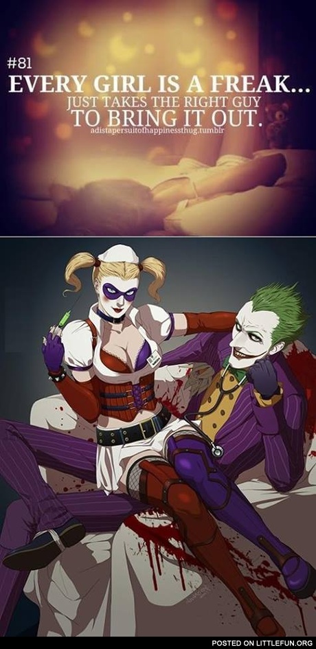 Every girl is a freak