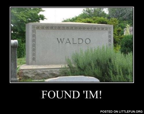 Waldo, found him!