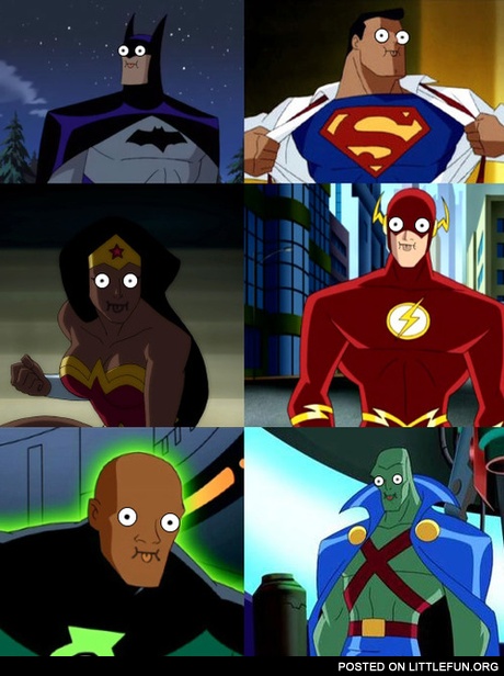 Pop-eyed heroes