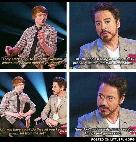 Iron man Memorabilia