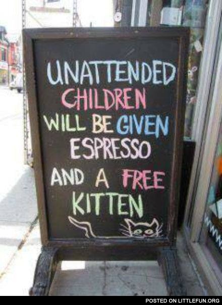 Unattended children