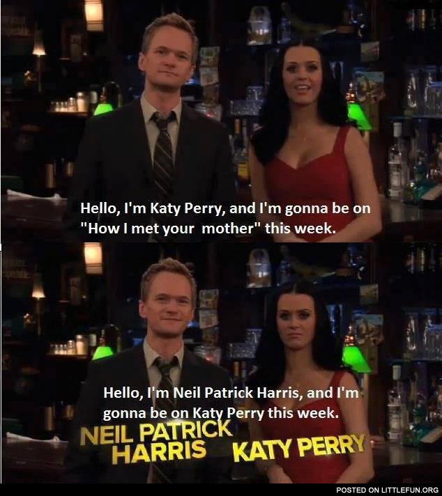Katy Perry and Neil Patrick Harris