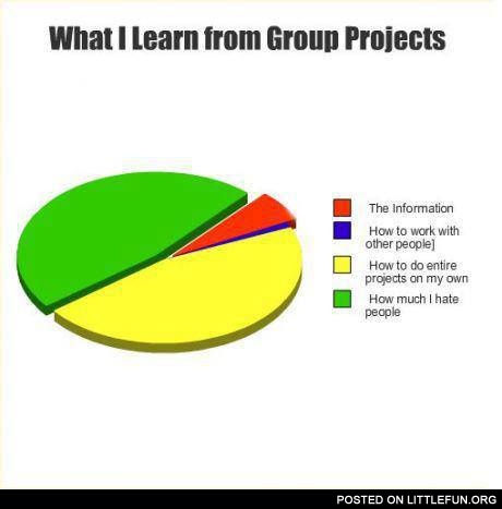 What I learn from group projects