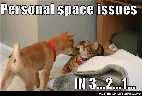 Personal space issues