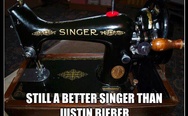 Still a better singer than Justin Bieber