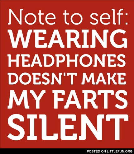 Note to self