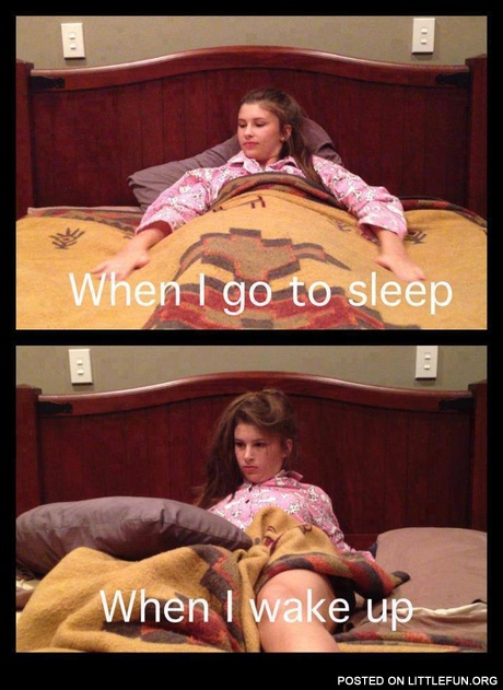 When I wake up