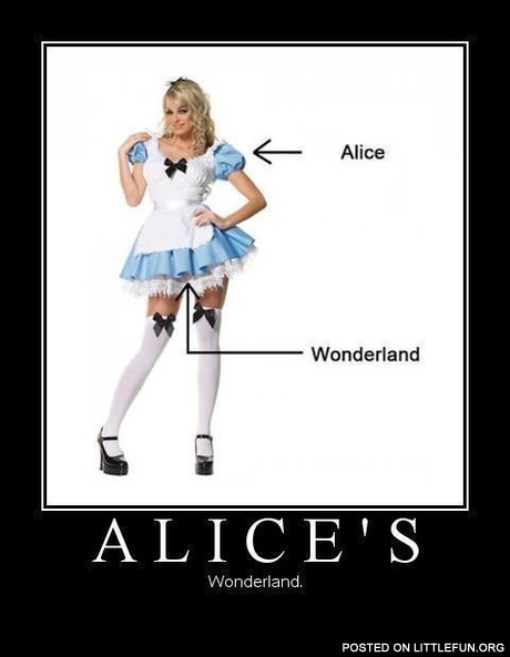 Alice in Wonderland costume