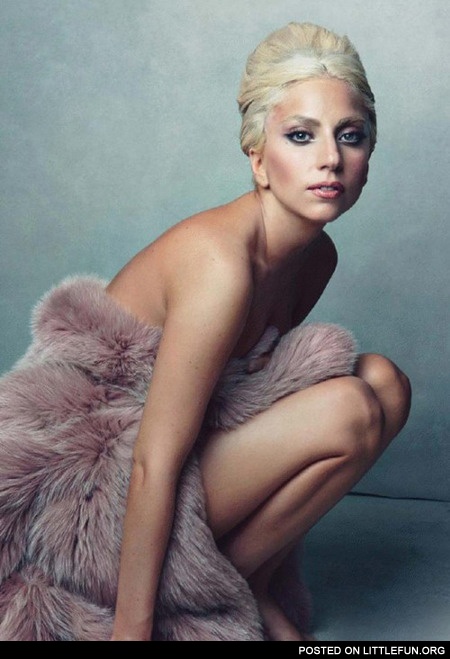 Lady Gaga without shocking stuff