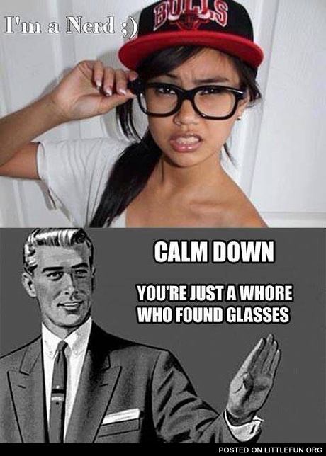Nerd girl