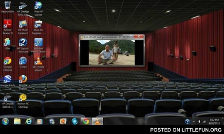 Desktop theater