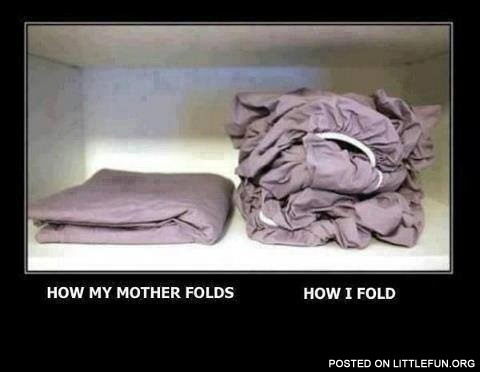 How I fold