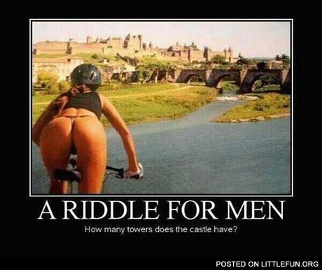 A riddle for men