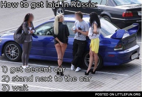 How to get laid in Russia