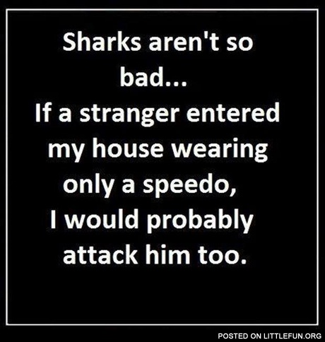 Sharks aren't so bad