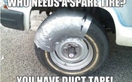 Who needs a spare tire