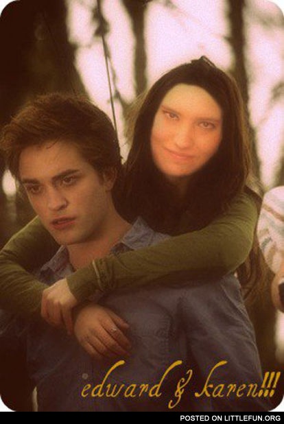 Seems legit. Edward and Karen.