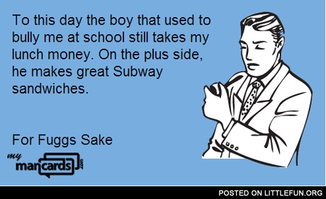 The boy that used to bully me