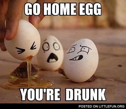 Go home egg