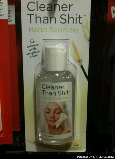 Hand sanitizer