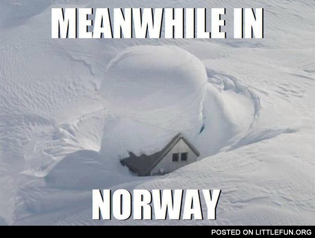 Meanwhile in Norway
