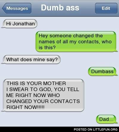 Changed contacts