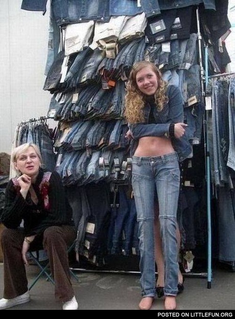 Girl and optical illusion