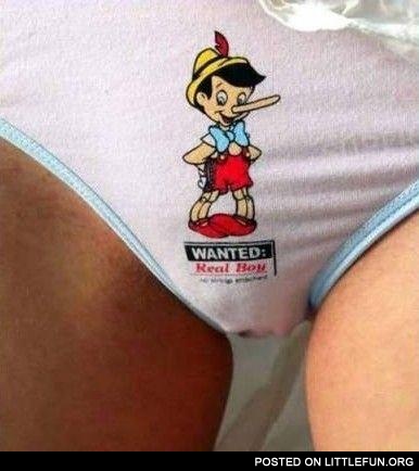 Pinocchio panties