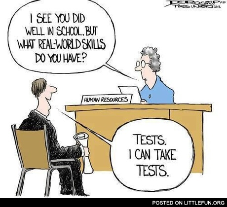 What real-world skills do you have?