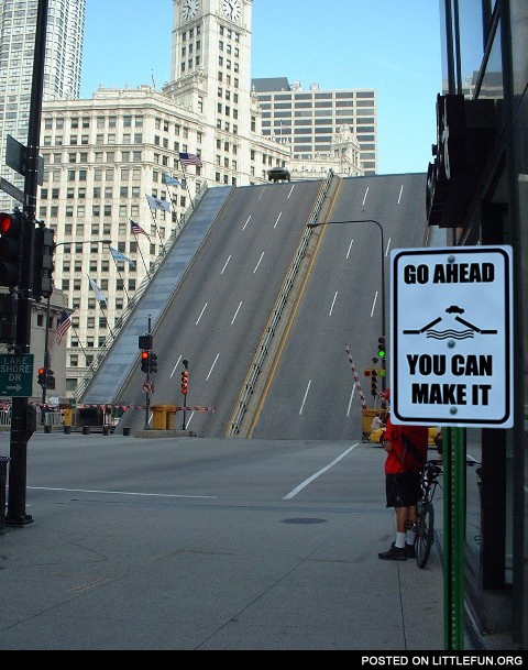 Go ahead, you can make it