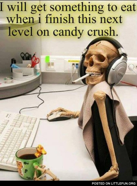Next level on candy crush
