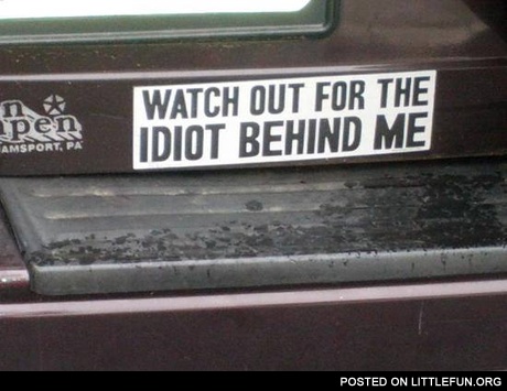 Truthful license plate