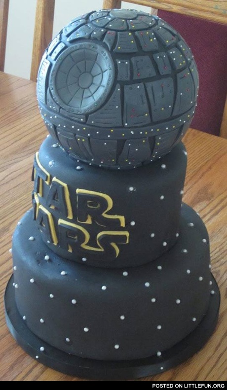 Star Wars Death Star Cake