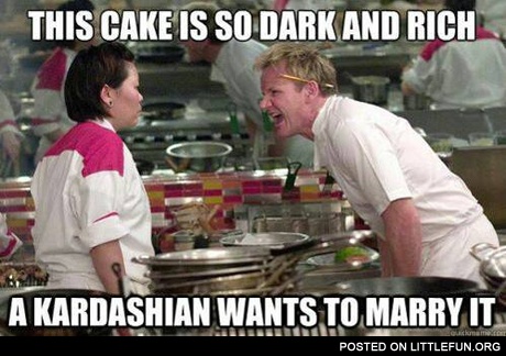 This cake is so dark and rich a Kardashian wants to marry it