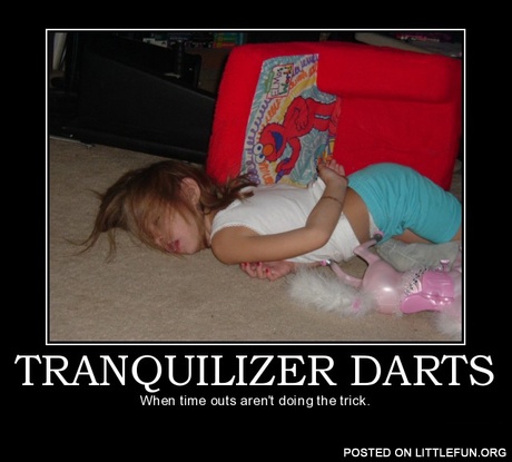 Tranquilizer darts