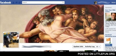Funny timeline cover